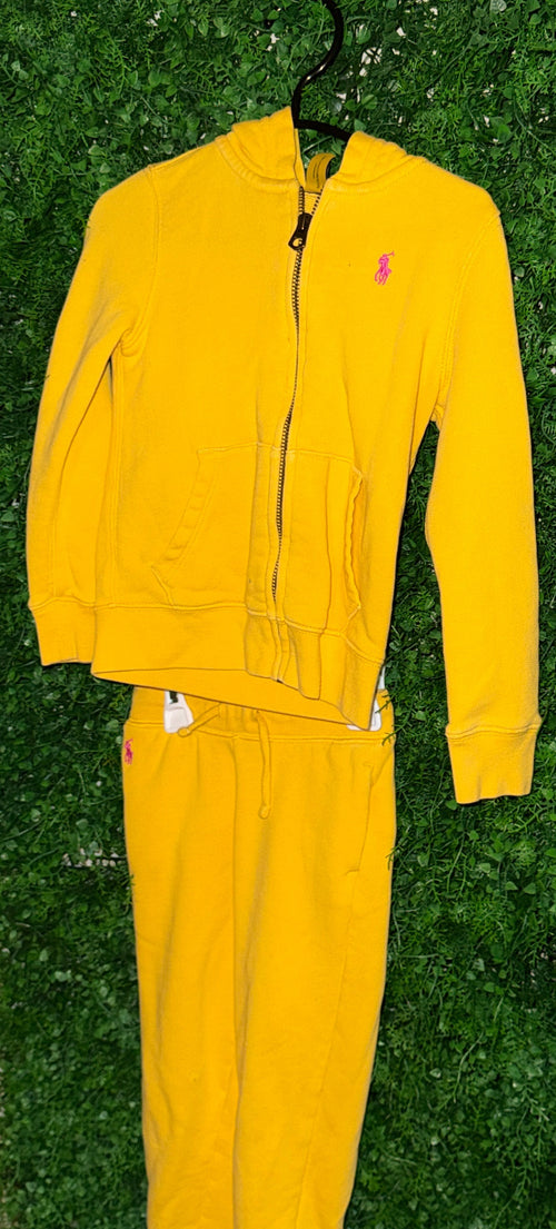 Polo Ralph Lauren Toddler Girl’s Sweatsuit Jogger Set - 4